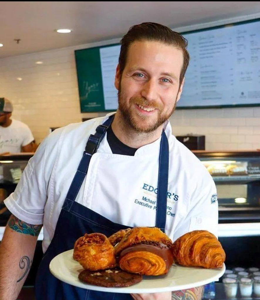 Michael Romano Headshot in Edgar's Bakehouse