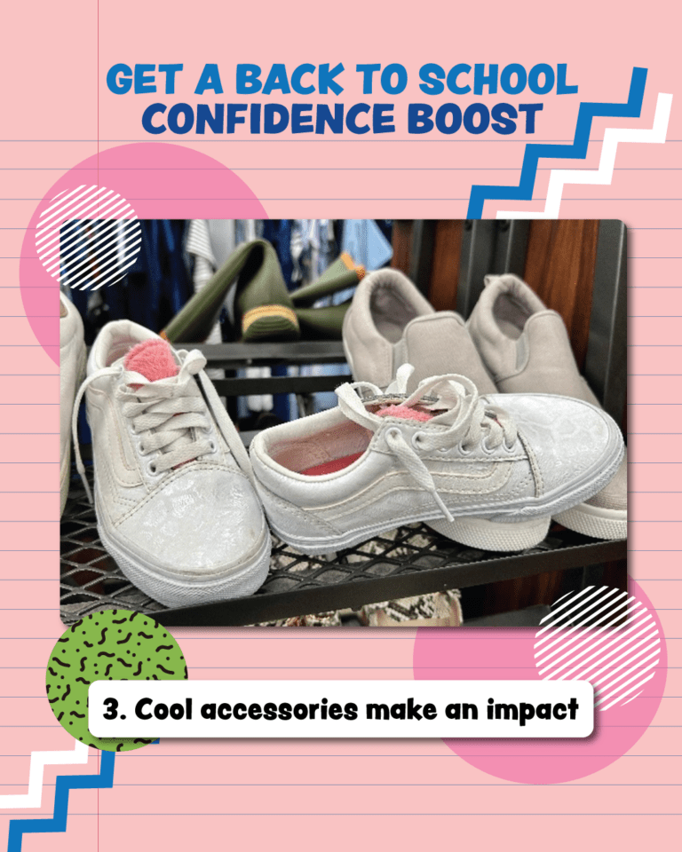 Affordable sneakers for back-to-school outfit