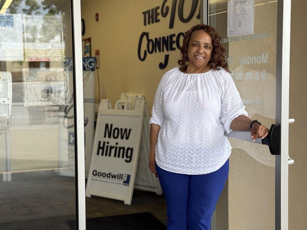 Goodwill Career Center Employee in Augusta, Georgia.